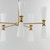 Krevat Ten Light Chandelier (24825SWBKNAB)