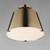 Carlo LED Semi Flush Mount (25170DBZHR)