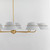 Lucas Eight Light Chandelier (25228LFGNAB)