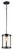 Maxim - 25252CLBK - One Light Pendant - Sentinel - Black
