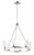 Maxim - 25255CLSN - Six Light Chandelier - Sentinel - Satin Nickel