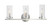 Maxim - 25257CLSN - Three Light Bath Vanity - Sentinel - Satin Nickel