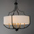 Savant Eight Light Chandelier (25285WLBZAB)