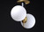 Vesper Two Light Semi-Flush Mount (26032SWSBRBK)