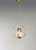 Coronet One Light Pendant (26052SWSBR)