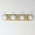 Hollywood Four Light Wall Sconce (26094WANAB)