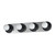 Maxim - 26094WTBKPC - Four Light Wall Sconce - Hollywood - Polished Chrome