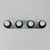 Hollywood LED Wall Sconce (26094WTBKPC/BUL)