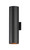 Maxim - 26105BK - Two Light Outdoor Wall Lantern - Outpost - Black