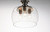 Goblet Three Light Semi-Flush Mount (26130CLBKSN)