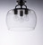 Goblet Three Light Semi-Flush Mount (26130CLBKSN)