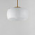 Glazed One Light Pendant (26141WTNAB)