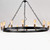 Noble LED Chandelier (26276BKNAB)