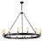 Maxim - 26276BKNAB/BUL - LED Chandelier - Noble - Black / Natural Aged Brass