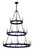Maxim - 26278BKNAB - 30 Light Chandelier - Noble - Black / Natural Aged Brass