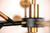 Savvy LED Chandelier (26345CLABBK)