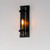 Capitol One Light Wall Sconce (2640BKAB)