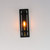 Capitol One Light Wall Sconce (2640BKAB)