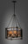 Boundry Six Light Chandelier (27565BKBWAB)
