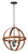 Maxim - 27584CDAPBK - Four Light Outdoor Pendant - Compass - Antique Pecan / Black