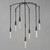 Pioneer Seven Light Chandelier (27718AR)