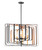 Maxim - 28677BKGLD - Five Light Pendant - Radial - Black / Gold
