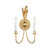 Maxim - 2882GL - Two Light Wall Sconce - Paloma - Gold Leaf