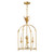 Maxim - 2884GL - Three Light Foyer Pendant - Paloma - Gold Leaf