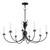 Maxim - 2888AR - Eight Light Chandelier - Paloma - Anthracite