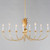 Paloma Eight Light Chandelier (2888GL)
