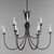 Paloma Nine Light Chandelier (2889AR)