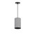 Maxim - 29121BKWT - One Light Mini Pendant - Shaka - Black / White