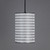 Shaka One Light Mini Pendant (29121BKWT)
