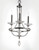 Paris Three Light Chandelier (30003CLPN)