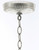 Paris Three Light Chandelier (30003CLPN)