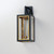 Neoclass Two Light Outdoor Wall Sconce (30055CLBKGLD)