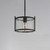 Belfry One Light Semi-Flush/Pendant (30061CLBK)