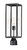 Maxim - 30090CLDBZ - One Light Outdoor Pole/Post Lantern - Catalina - Dark Bronze