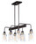 Magnolia Six Light Linear Pendant (30177CLBZGLD)
