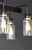 Magnolia Six Light Linear Pendant (30177CLBZGLD)