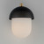 Perf Outdoor One Light Outdoor Wall Sconce (30182WTBKGLD)