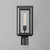 Cabana One Light Outdoor Post Mount (3030CDBK)