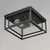 Cabana Two Light Outdoor Flush Mount (3031CDBK)