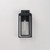 Cabana One Light Outdoor Wall Sconce (3033CDBK)