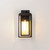 Cabana One Light Outdoor Wall Sconce (3033CDBK)