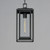 Cabana One Light Outdoor Pendant (3039CDBK)