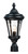 Maxim - 3050WGBK - One Light Outdoor Pole/Post Lantern - Sentry - Black