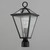 Prism One Light Post Lantern (30568CLBK)