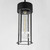 Millennial One Light Outdoor Pendant (30587CDBK)