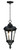 Maxim - 3058WGBK - One Light Outdoor Hanging Lantern - Sentry - Black